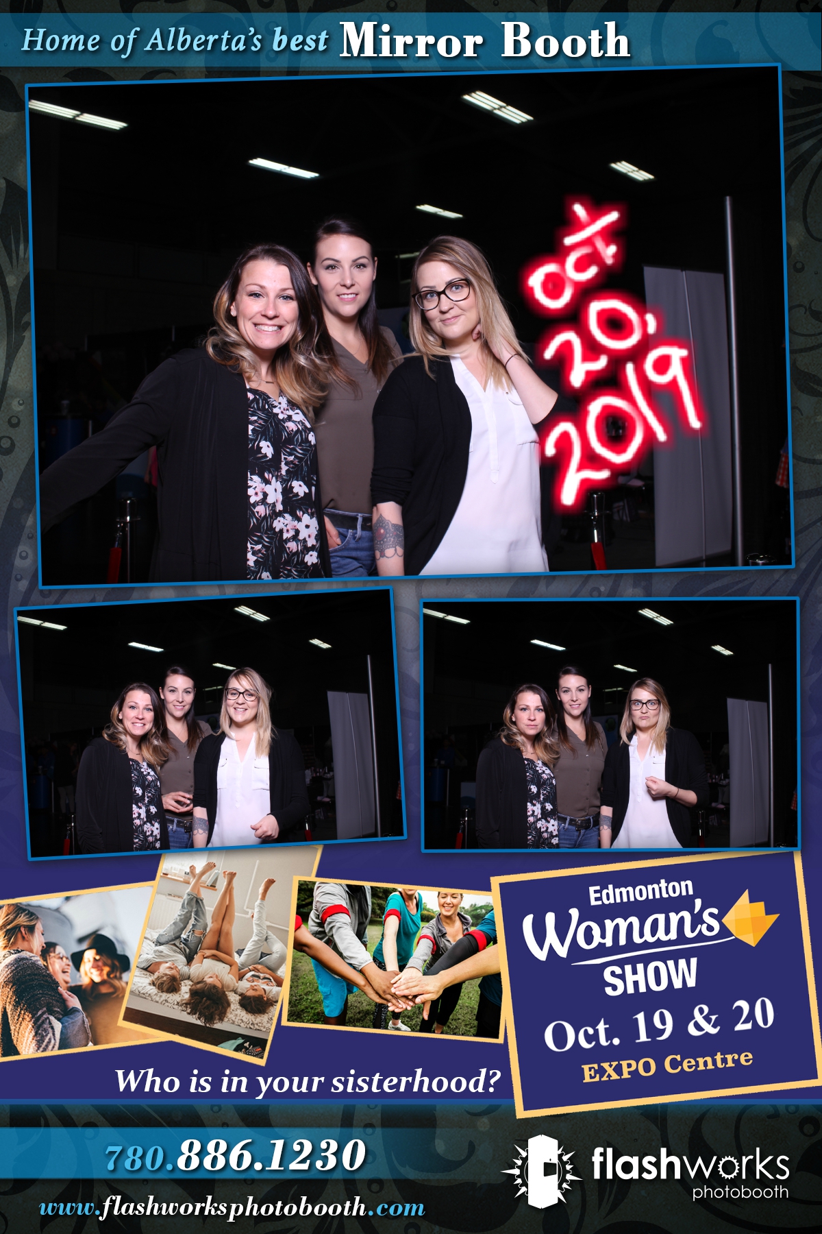 Fall Edmonton Woman's Show | View more photos from the event at gallery.flashworksphotobooth.com/u/FlashworksPhotoboothInc/Fall-Edmonton-Womans-Show-0